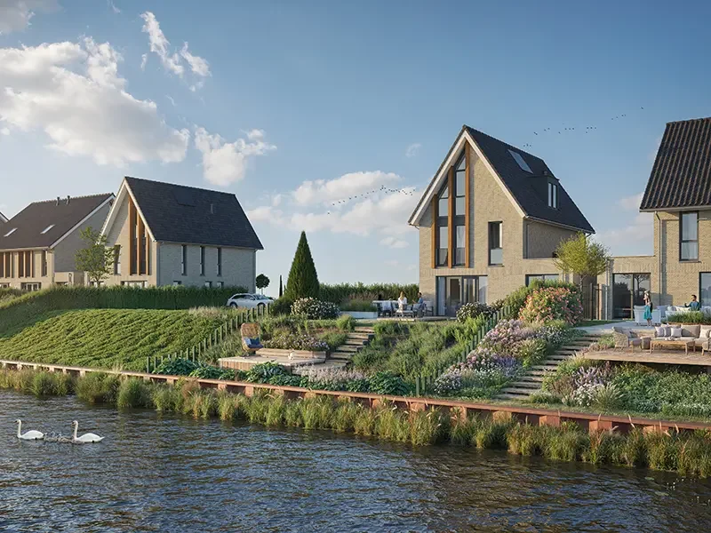 Aankondiging start verkoop Oevers Roode Vaart